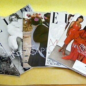 Elle magazine bundle ASAP Rocky Lindsay Lohan